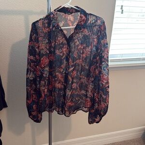 Express women’s long sleeve blouse